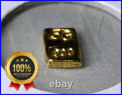 0.5 Gram Solid 24ct Gold Bar 999.9 Fine Bullion Pure Nugget AU (1/2 g) 0.5 Gram Solid 24ct Gold Bar 999.9 Fine Bullion Pure Nugget AU (1/2 g)