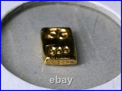 0.5 Gram Solid 24ct Gold Bar 999.9 Fine Bullion Pure Nugget AU (1/2 g) 0.5 Gram Solid 24ct Gold Bar 999.9 Fine Bullion Pure Nugget AU (1/2 g)