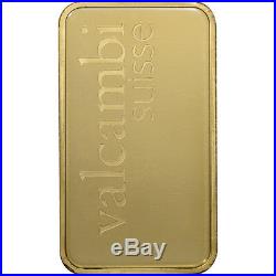 100 gram Gold Bar Valcambi Suisse 999.9 Fine in Sealed Assay