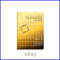 100 x 1 gram Gold Valcambi CombiBar. 9999 Fine (In Assay)