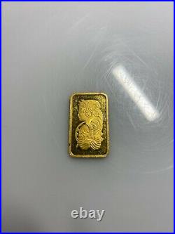 10 Gram Credit Suisse Fortuna. 9999 Fine Gold Bar