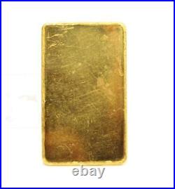 10 Gram Gold Bar Johnson Matthey JM. 9999 Fine Gold No Serial Ten Grams Au