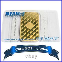 10 Gram Sunshine Mint. 9999 Fine Gold Bar In Assay Mint Mark SI