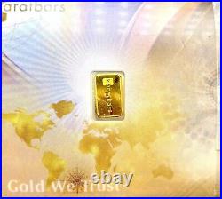 (10) KaratBar KaratPay Cash Gold 0.1 Gram Bar 24KT. 9999 Fine Nadir Gold (BU)