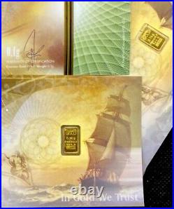 (10) KaratBar KaratPay Cash Gold 0.1 Gram Bar 24KT. 9999 Fine Nadir Gold (BU)
