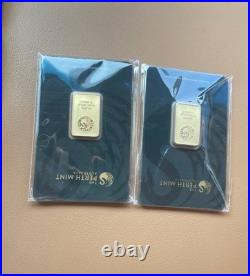 10 gram Gold Bar The Perth Mint 99.99 Fine in Sealed Assay 10 gram Gold Bar The Perth Mint 99.99 Fine in Sealed Assay