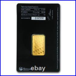 10 gram Gold Bar The Perth Mint 99.99 Fine in Sealed Assay