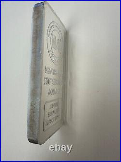 10 oz. Golden State Mint Silver Bar. 999 Fine