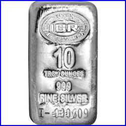 10 oz. Istanbul Gold Refinery IGR Silver Bar. 999 Fine