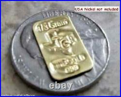 10 (x) Gold 1 /3 Gram 24k Pure Bullion Bar 9999 Fine Ingot Lot Save Save$$