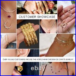 14k White Gold Bar Drop Dangle Chandelier Post Stud Earrings Fine Jewelry Women