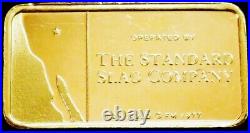 1977 Gold. 999 Fine Atlanta Mineing Lincoln County, Nevada 2.7 Grams Bar