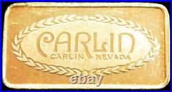 1977 Gold. 999 Fine Carlin Mine Lincoln Nevada Newmont Mining Corp 2.7 Grams Bar