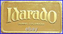 1977 Gold Idarado Newmont Subsidary Gold Mining Ouray, Colorado. 999 Fine Bar