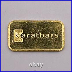 1 Gram. 9999 Fine Gold Bar Nadir Gold Genuine Karatbars