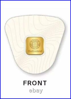1 Gram Gold (1g) Argor Heraeus Goldseed Bar. 9999 Fine Gold In Assay