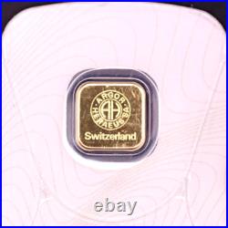 1 Gram Gold Argor Heraeus Goldseed Bar 1g. 9999 Fine Gold In Assay
