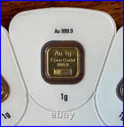 1 Gram Gold Argor Heraeus Goldseed Bar. 9999 Fine Assay from Multigram 1g 1 Gram Gold Argor Heraeus Goldseed Bar. 9999 Fine Assay from Multigram 1g