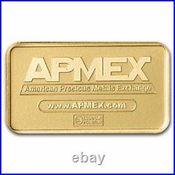 1 Gram Gold Bar APMEX (TEP)