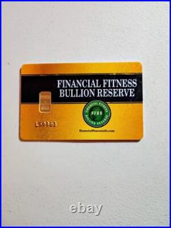 $$1- Gram Gold Bar Fineness 999.9 Nadir Metal Rafineri-F. F. Bullion Reserve $$1- Gram Gold Bar Fineness 999.9 Nadir Metal Rafineri-F. F. Bullion Reserve