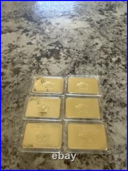 1 Gram Gold Buffalo Bulllion Bar. 999 Fine 24k Gold Bar BUNDLE LOT Gift 1 Gram Gold Buffalo Bulllion Bar. 999 Fine 24k Gold Bar BUNDLE LOT Gift