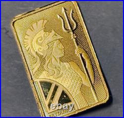 1 Gram Solid 24ct Gold Bar 999.9 Pure Fine Bullion Royal Mint COA Sealed