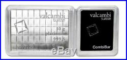 1 Gram Valcambi. 9995 Fine Platinum Bar + 10 Piece Alaskan Pure Gold Nuggets
