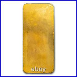 1 Kilo Cast-Poured Gold Bar 9Fine Mint SKU#211314