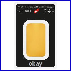 1 Oz Gold Bar. 9999 Fine (In Assay)