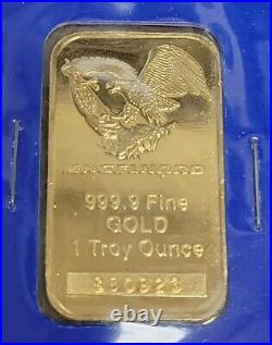 1 Troy Ounce. 999 Fine Gold Bar 1 Oz Engelhard 880923
