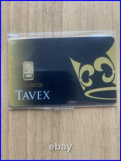 1 gram. 9999 fine gold bar 1 gram. 9999 fine gold bar