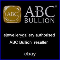 1 gram 999.9 Fine Gold ABC Bullion Minted Tablet Ingot Bar Sealed & Certified