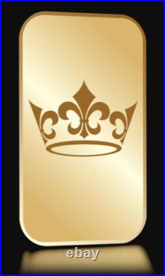 1 gram 999.9 Pure Fine Gold Bar in sealed assay pack with serial number New
