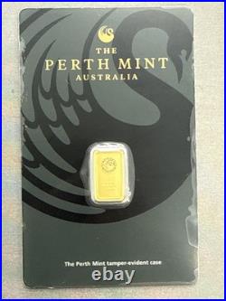 1 gram Gold Bar Perth Mint 99.99 Fine in Assay #559 1 gram Gold Bar Perth Mint 99.99 Fine in Assay #559