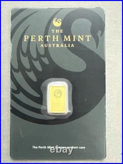 1 gram Gold Bar Perth Mint 99.99 Fine in Assay #560 1 gram Gold Bar Perth Mint 99.99 Fine in Assay #560