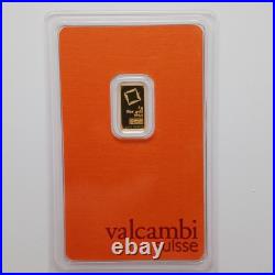 1 gram Gold Bar Valcambi In Assay Sealed. 9999 Fine Gold 1 gram Gold Bar Valcambi In Assay Sealed. 9999 Fine Gold