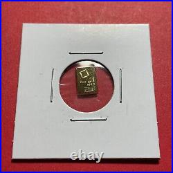1 gram Gold Bar Valcambi Suisse from Gold CombiBar 999.9 Fine