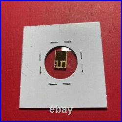 1 gram Gold Bar Valcambi Suisse from Gold CombiBar 999.9 Fine