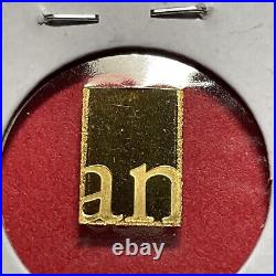 1 gram Gold Bar Valcambi Suisse from Gold CombiBar 999.9 Fine
