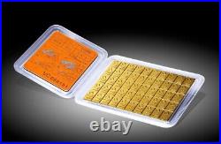 1 gram fine Gold Bar Valcambi Suisse 999.9