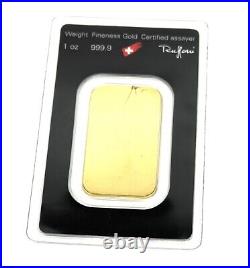 1 oz Argor Heraeus. 9999 Fine Gold Gold Bar in Assay! (CMP084605)