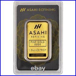 1 oz Asahi Gold Bar. 9999 Fine Sealed in Assay