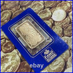 1 oz. Gold Bar PAMP Suisse Lady Fortuna. 9999 Fine