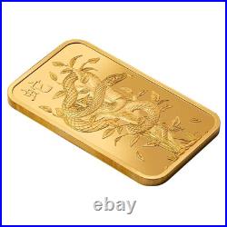 1 oz Gold Bar PAMP Suisse Lunar White Snake (In Assay). 9999 Fine Gold #A708 1 oz Gold Bar PAMP Suisse Lunar White Snake (In Assay). 9999 Fine Gold #A708