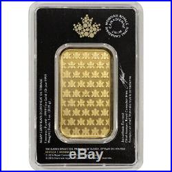 1 oz. Gold Bar Royal Canadian Mint (RCM). 9999 Fine in Assay Five 5 Bars