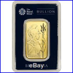 1 oz. Gold Bar Royal Mint Britannia 999.9 Fine in Assay