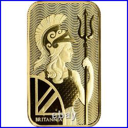 1 oz. Gold Bar Royal Mint Britannia 999.9 Fine in Assay