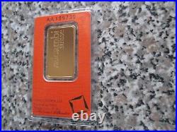 1 oz. Gold Bar Valcambi Suisse 999.9 Fine in Assay FREE SHIPPING