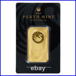 1 oz Gold Perth Mint Bar. 9999 Fine in Sealed Assay Card 1 oz Gold Perth Mint Bar. 9999 Fine in Sealed Assay Card