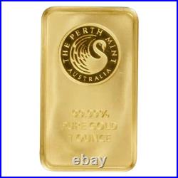 1 oz Gold Perth Mint Bar. 9999 Fine in Sealed Assay Card 1 oz Gold Perth Mint Bar. 9999 Fine in Sealed Assay Card